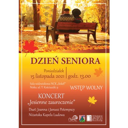 Dzień Seniora - Koncert "Jesienne zauroczenie" - Nisko