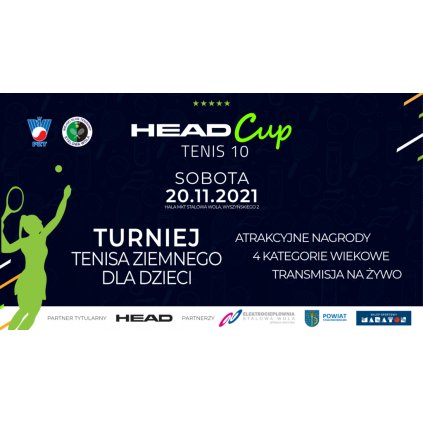 Tenis - Turniej HEAD CUP dla dzieci - MKT Stalowa Wola