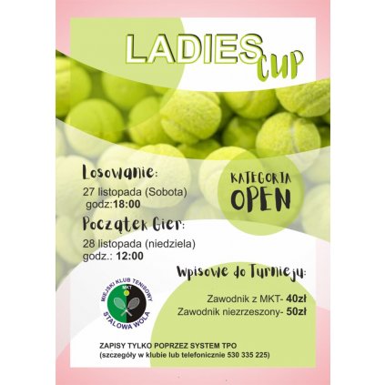 Tenis - Ladies Cup - MKT Stalowa Wola