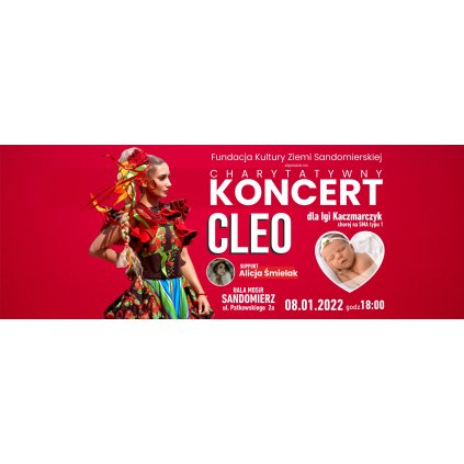 Koncert Charytatywny dla Igi - CLEO - Sandomierz
