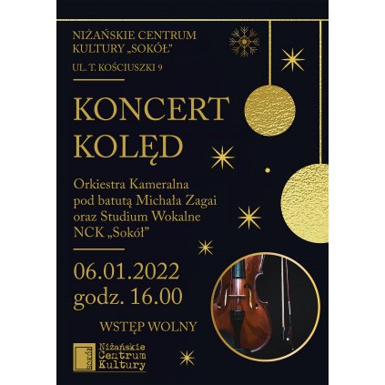 Koncert Kolęd - Niżańskie Centrum Kultury "Sokół"