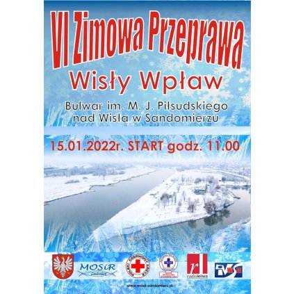 VI Zimowa Przeprawa Wisły Wpław - Sandomierz
