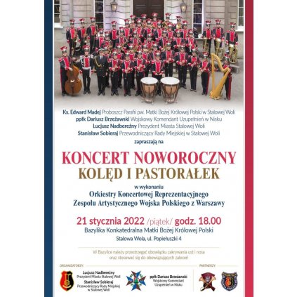 Koncert kolęd i pastorałek - Orkiestra Wosjkowa - Bazylika STW