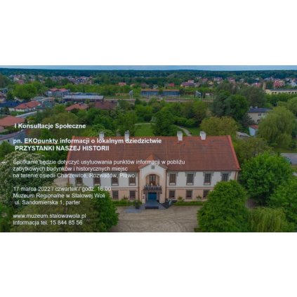 Konsultacje Społeczne - EKOpunkty informacyjne - Muzeum Regionalne STW