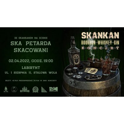 Koncert: Skankan•Ska Petarda•Skacowani - Klub Labirynt Stalowa Wola