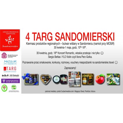 4 TARG SANDOMIERSKI na bulwarze wiślanym w Sandomierzu