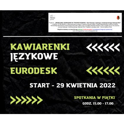 Kawiarenki językowe - Eurodesk - Strefa Spotkań Stalowa Wola