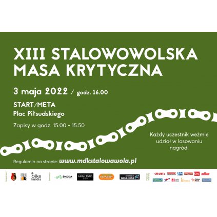 XIII Stalowowolska Masa Krytyczna - "rowerowa tradycja"