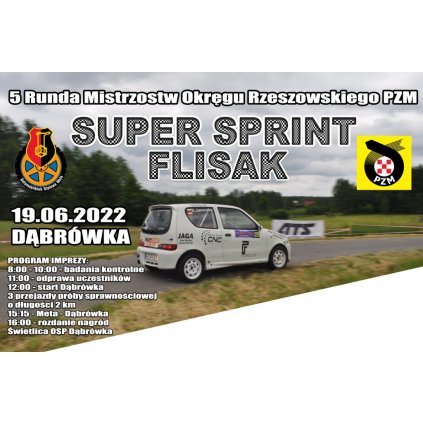 V Runda Mistrzostw Super Sprint "FLISAK" - Dąbrówka