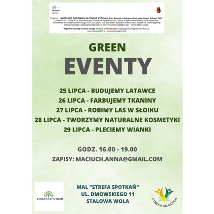 Green Eventy w Strefie Spotkań - Stalowa Wola
