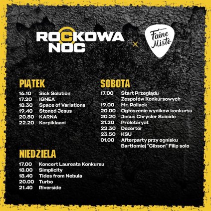 Rockowa Noc - Koncerty - Rzeszów