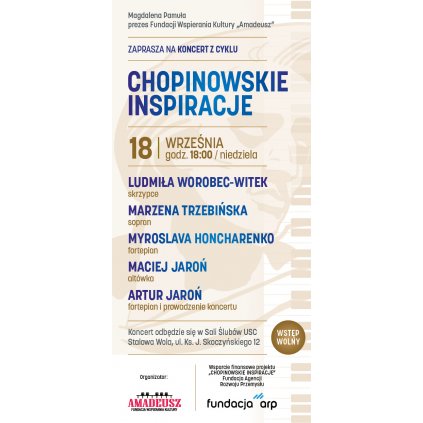 Koncert - Chopinowskie Inspiracje - Sala ślubów w USC STW