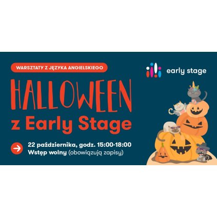 Warsztaty Halloween z języka angielskiego - Early Stage Stalowa Wola