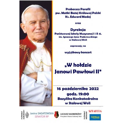 Koncert "W hołdzie Janowi Pawłowi II" - Bazylika STW