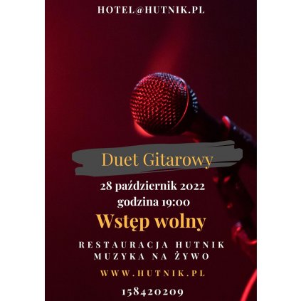 Muzyka na żywo - Duet Gitarowy - Hutnik STW