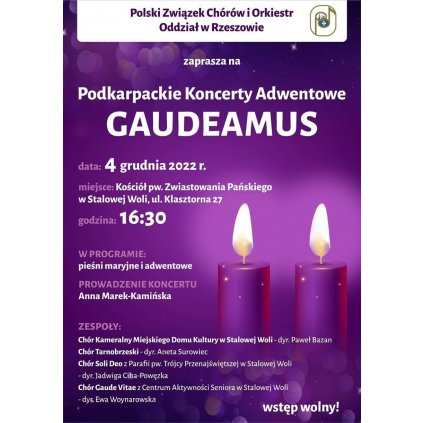 Koncert Adwentowy - Klasztor Braci Mniejszych Kapucynów - Rozwadów