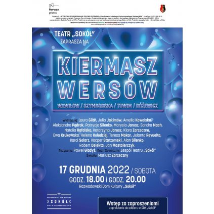 Spektakl "Kiermasz Wersów" Teatru "Sokół" - RDK STW