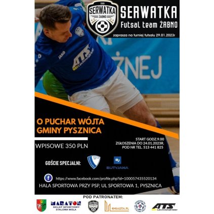 Turniej FUTSALU o Puchar Wójta Gminy Pysznica - Hala Pysznica