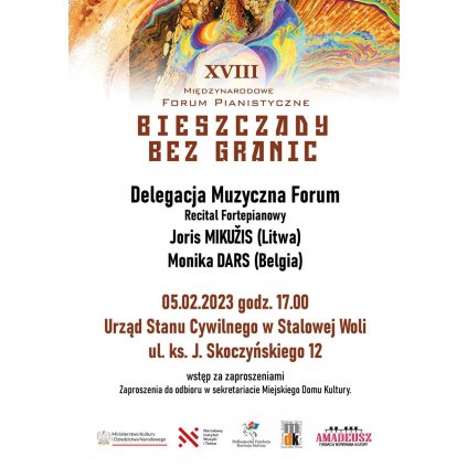 Forum pianistyczne - Bieszczady Bez Granic - USC Stalowa Wola