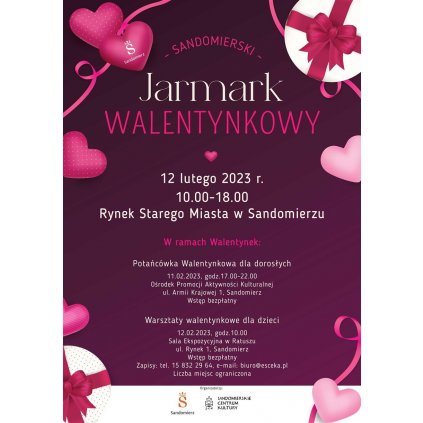Jarmark Walentynkowy - Sandomierz