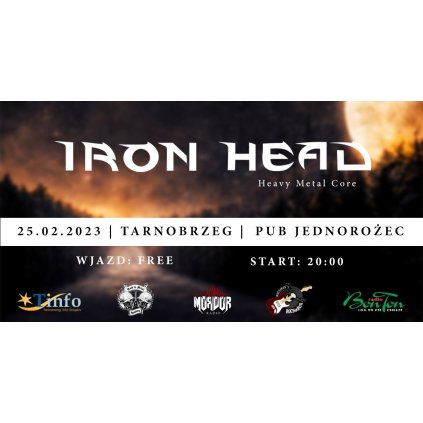 Iron Head - Heavy Metal Core - Tarnobrzeg Pub Jednorożec