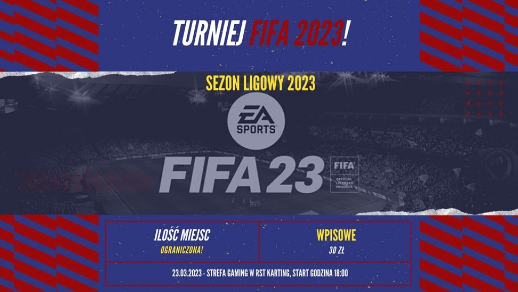 TURNIEJ FIFA 2023 - STREFA GAMINGOWA RSTKarting! - Stalowa Wola - stalowa.info - Ogłoszenia Stalowa Wola