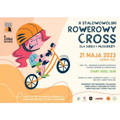 II Stalowowolski Rowerowy Cross dla dzieci i młodzieży - STW