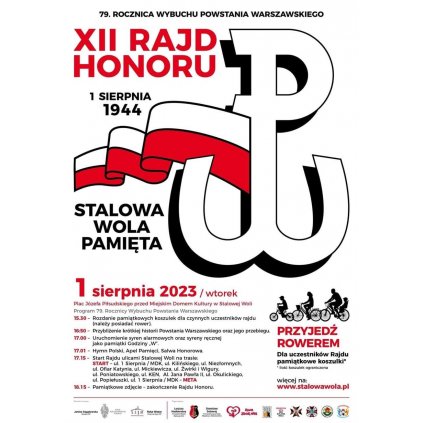 XII Rajd Honoru - Stalowa Wola Pamięta - Plac Piłsudskiego STW