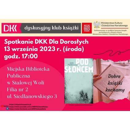 Spotkanie DKK Dla Dorosłych - MBP STW filia nr 2