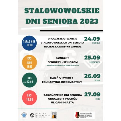 Stalowowolskie Dni Seniora - Taras MDK i Centrum Aktywności Seniora