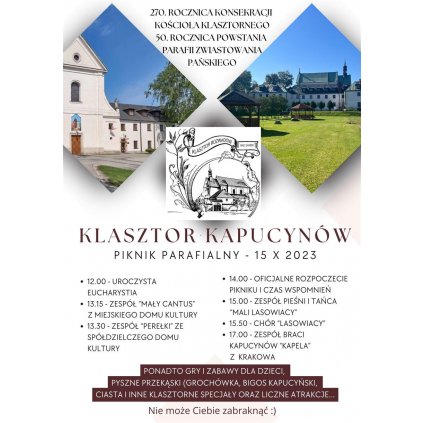 Piknik Parafialny - Klasztor Kapucynów - Rozwadów