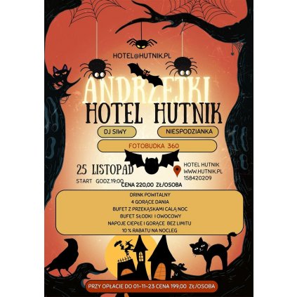 Andrzejki - Hotel Hutnik