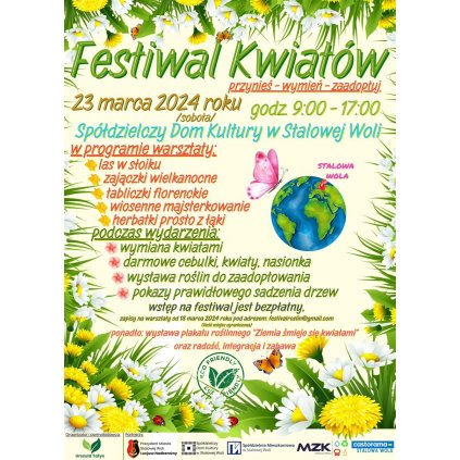 Festiwal Kwiatów - przynieś - wymień - zaadoptuj - SDK STW