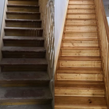 Renowacja podłóg oraz schodów