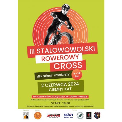 III Stalowowolski Rowerowy Cross dla dzieci i młodzieży 5-14 lat - STW