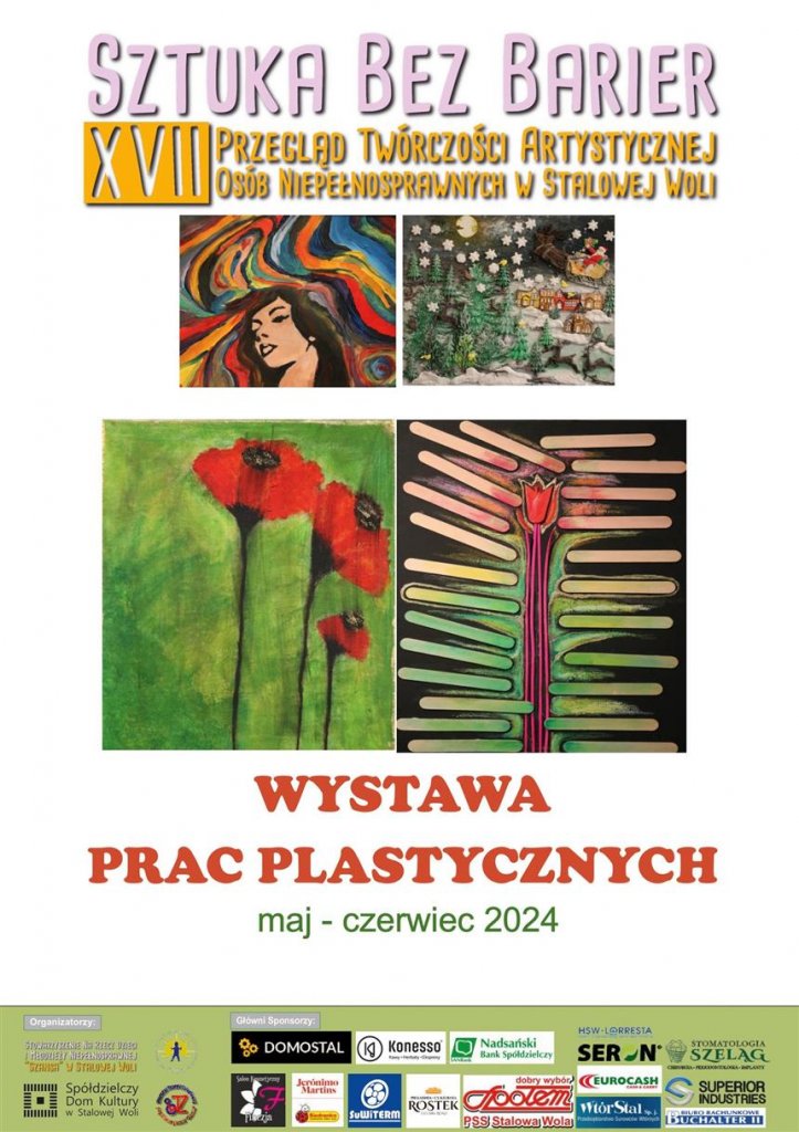 Sztuka Bez Barier - Wystawa Prac Plastycznych - SDK - Stalowa Wola - stalowa.info - Ogłoszenia Stalowa Wola