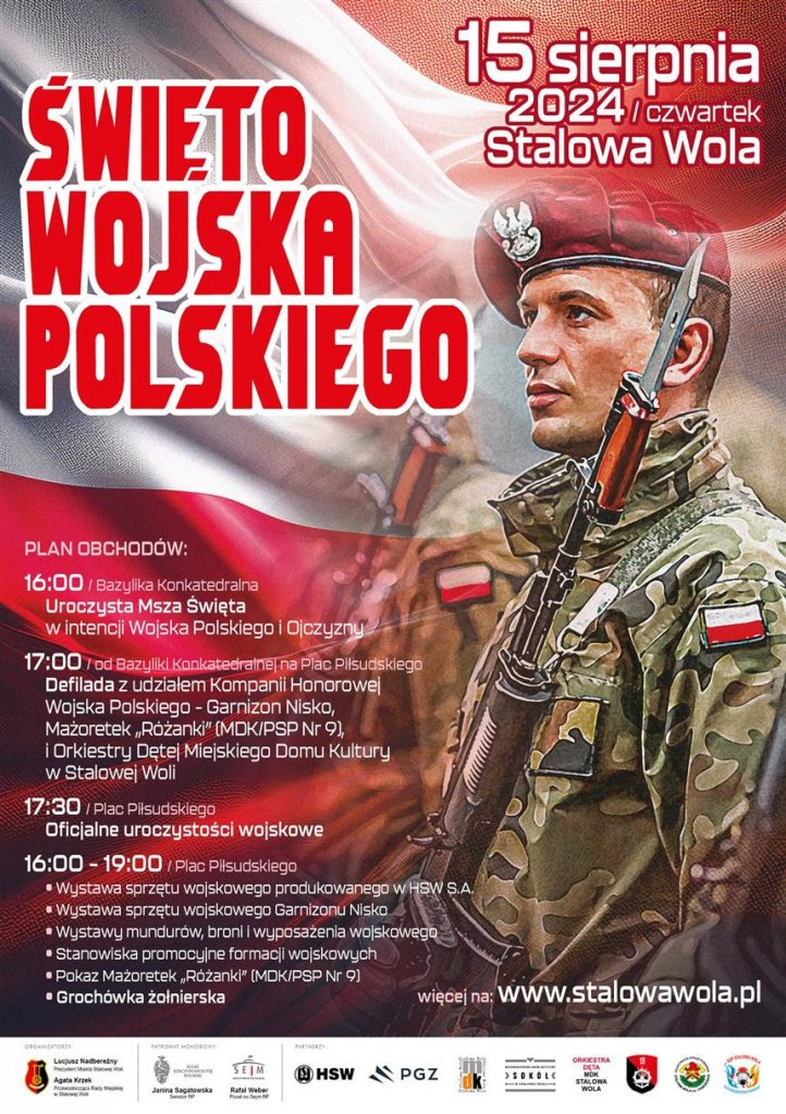 Święto Wojska Polskiego - Plac Pilsudskiego Stalowa Wola - Stalowa Wola - stalowa.info - Ogłoszenia Stalowa Wola