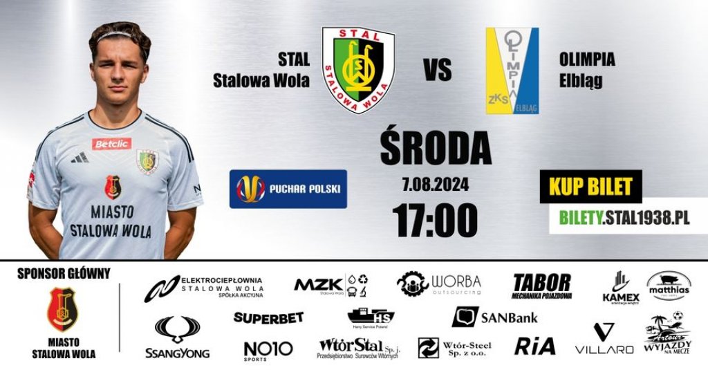 Mecz Puchar Polski: Stal Stalowa Wola - Olimpia Elbląg - Stalowa Wola - stalowa.info - Ogłoszenia Stalowa Wola