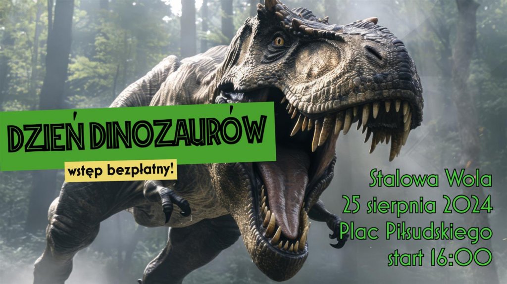 Dzień Dinozaurów - Plac Piłsudskiego STW - Stalowa Wola - stalowa.info - Ogłoszenia Stalowa Wola