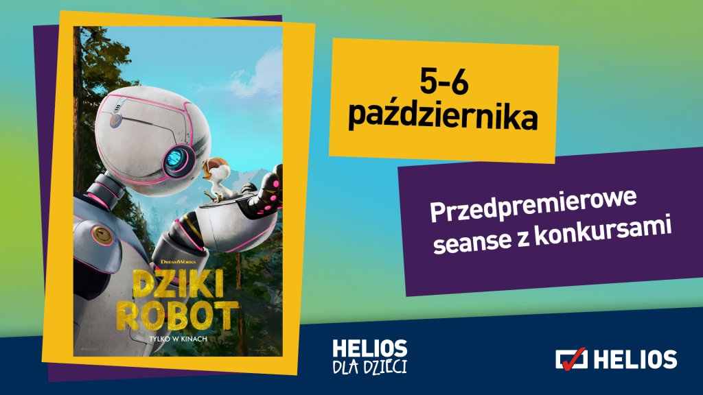 Dziki robot - przedpremierowe seanse z konkursami - Stalowa Wola - stalowa.info - Ogłoszenia Stalowa Wola