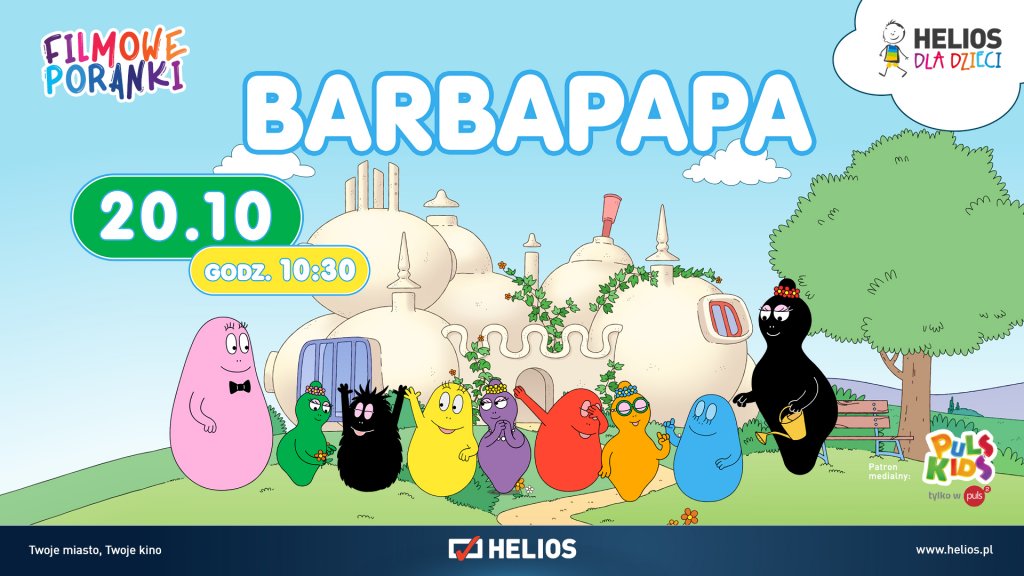 Filmowe Poranki: Barbapapa, cz. 4 - Stalowa Wola - stalowa.info - Ogłoszenia Stalowa Wola