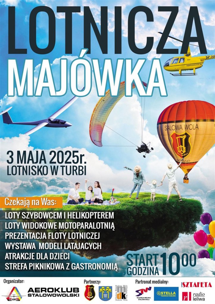 Lotnicza Majówka - Lotnisko w Turbi - Turbia - stalowa.info - Ogłoszenia Stalowa Wola