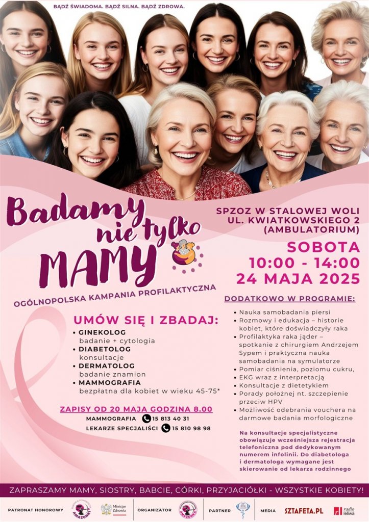 BADAMY NIE TYLKO MAMY - Ambulatorium SPZOZ STW - Stalowa Wola - stalowa.info - Ogłoszenia Stalowa Wola